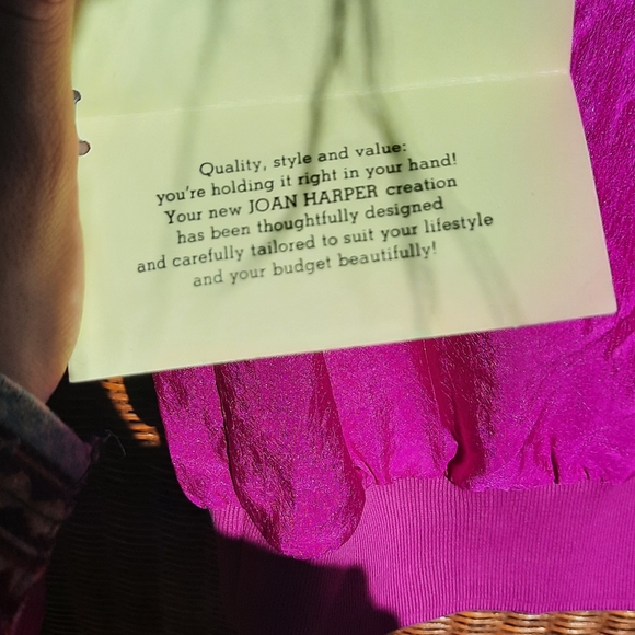 🌟3/50 🆕️ Joan Harper Vintage 90s Blouse - Picture 14 of 15